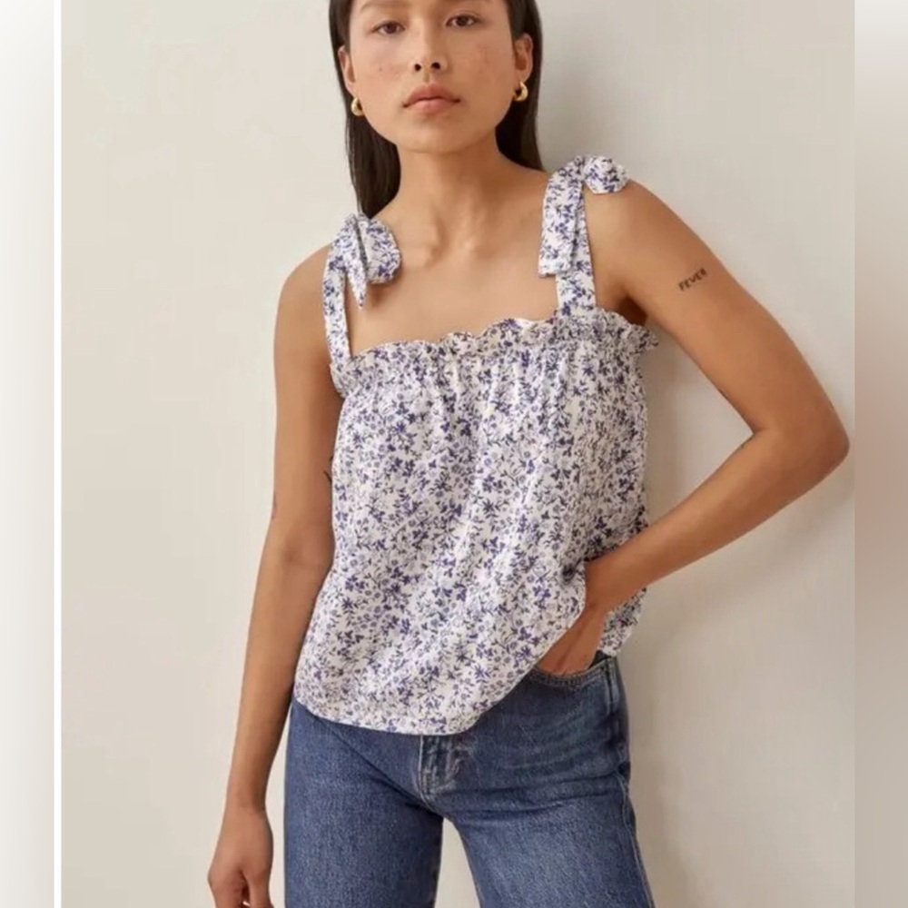 Reformation flowy tank top